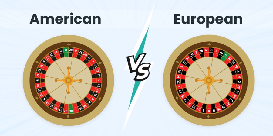 Rouleta Americana vs Europea