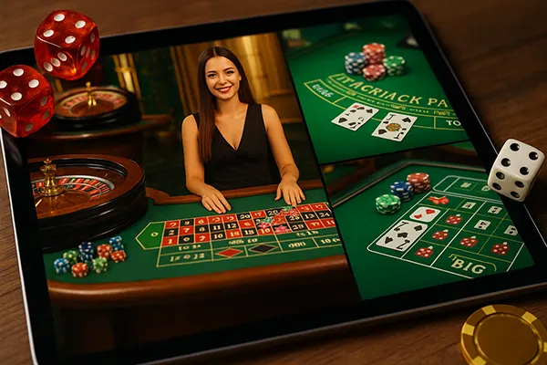 Blackjack su dispositivo mobile