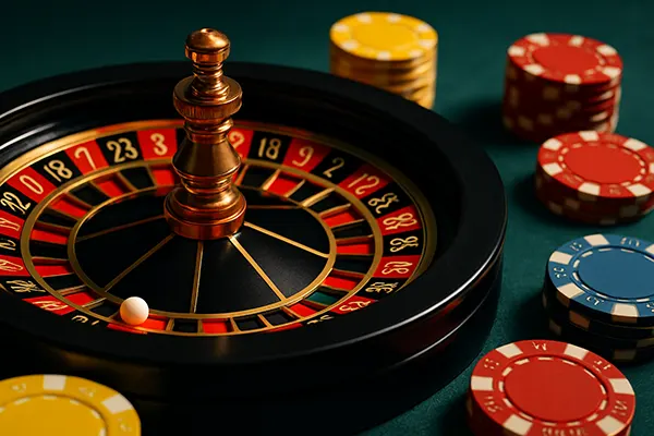 Roulette jackpot feature