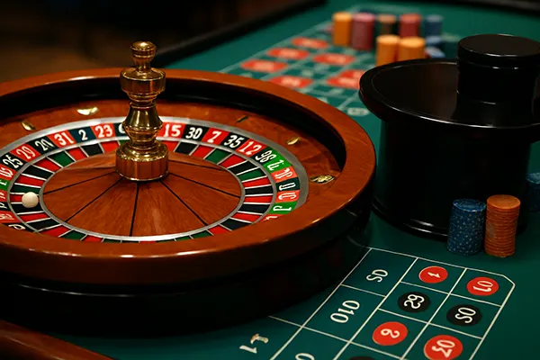 Gioco roulette moderno