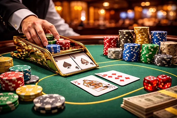 Casino Karten und Chips