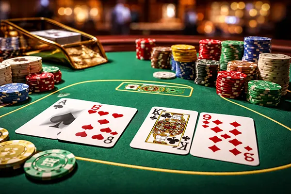 Casino Karten und Chips