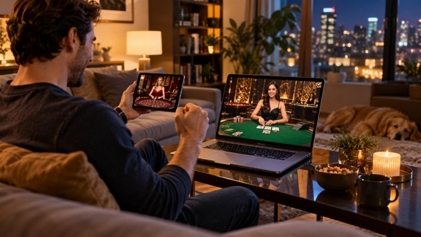 Live casino game show